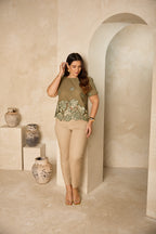 BLUSA BORDADA