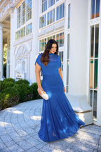 VESTIDO LONGO TULE
