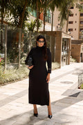 Vestido gola alta