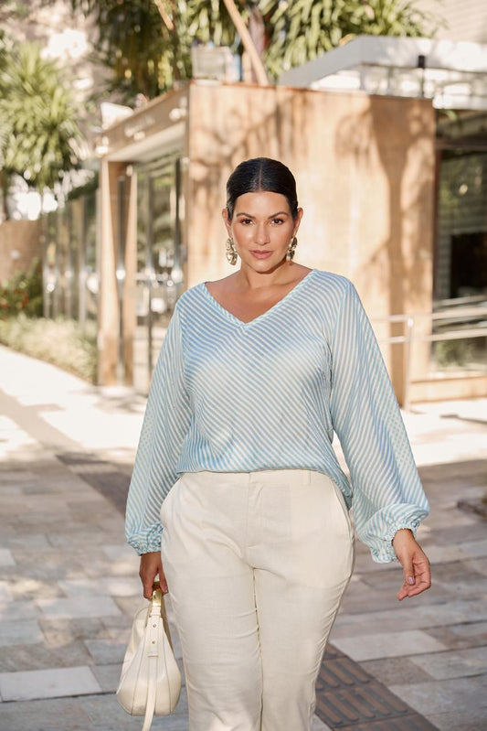 Blusa listrada