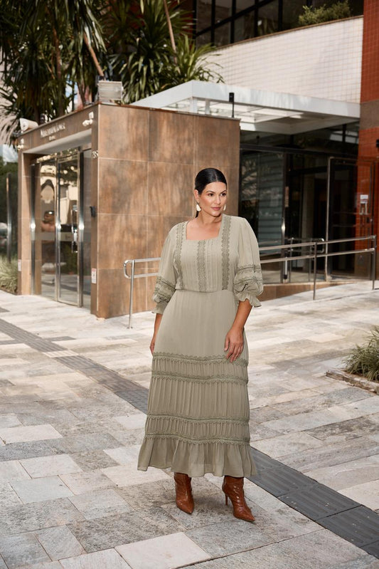 Vestido renda