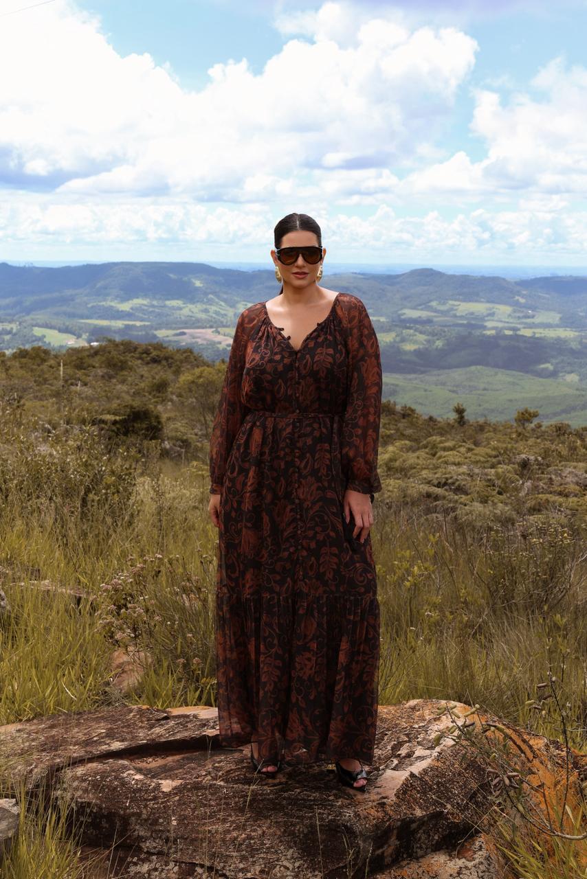 Vestido estampado
