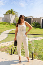 CONJUNTO DE LINHO PALITO