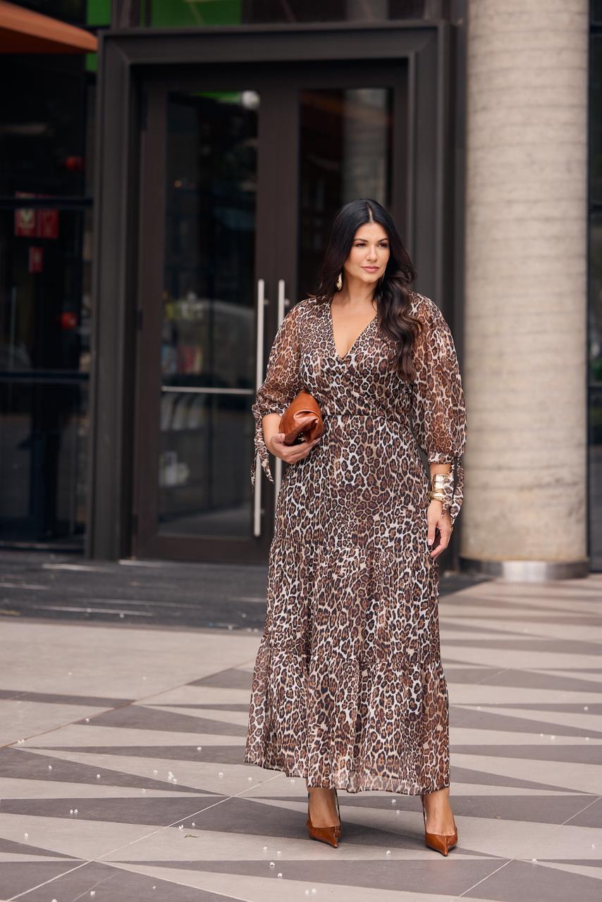 Vestido Animal Print