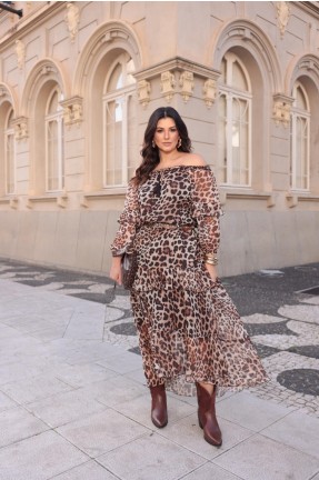 VESTIDO ANIMAL PRINT