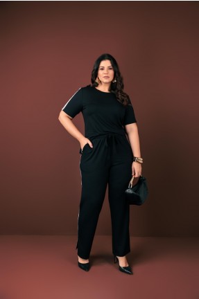 CONJUNTO DE CALÇA DE MOLETINHO 